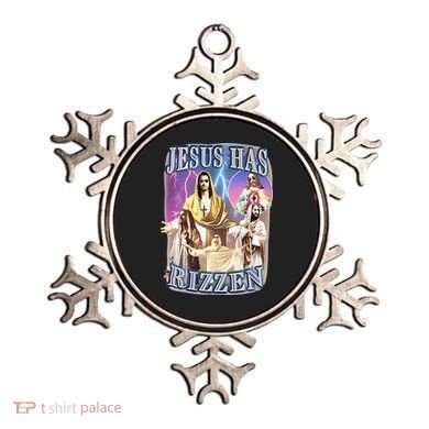Jesus Has Rizzen Ornament