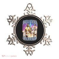 Jesus Has Rizzen Ornament thumb 0