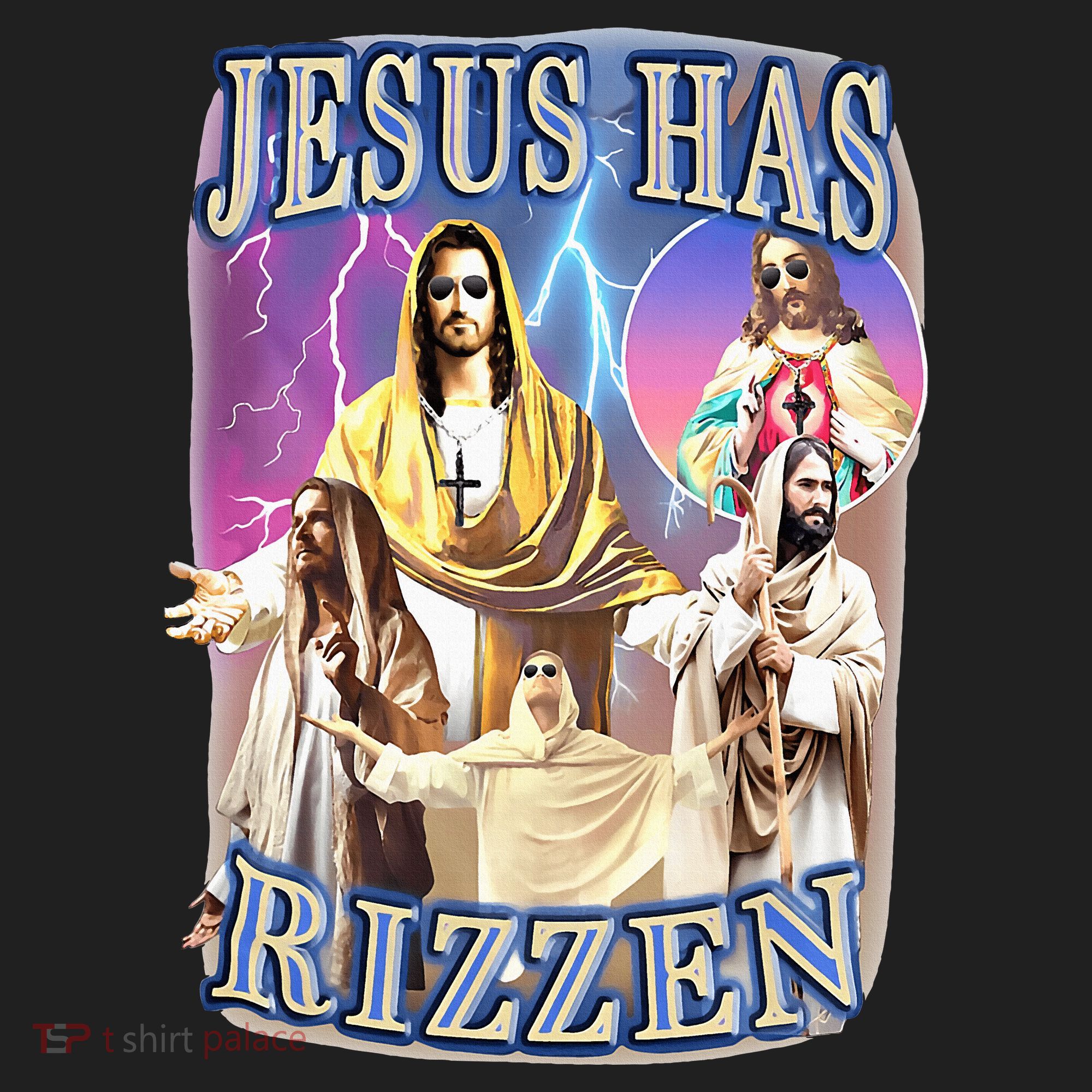 Jesus Has Rizzen Hat
