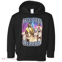 Jesus Has Rizzen Toddler Hoodie thumb 0
