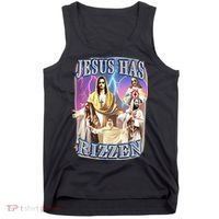 Jesus Has Rizzen Tank Top thumb 0