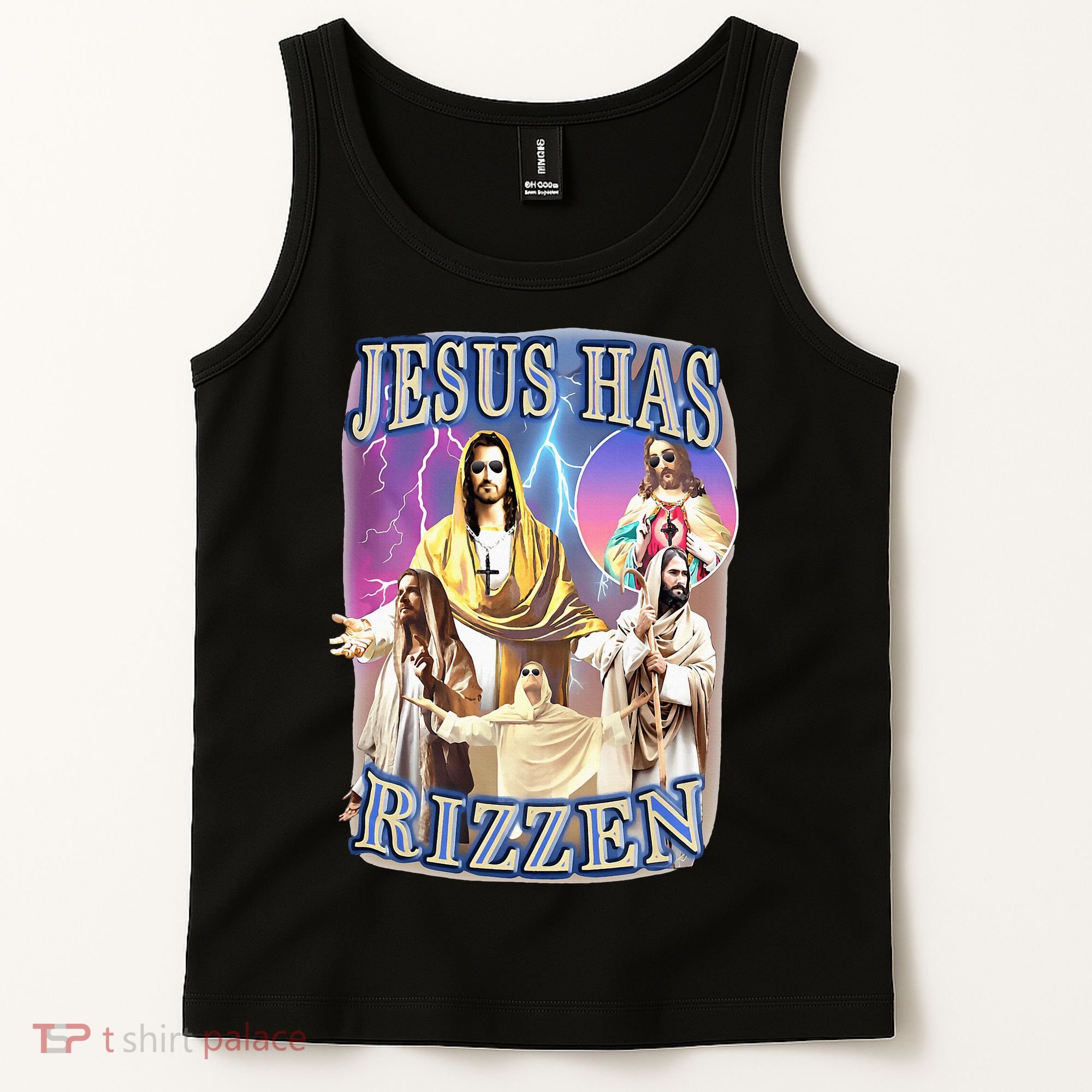 Jesus Has Rizzen Tank Top