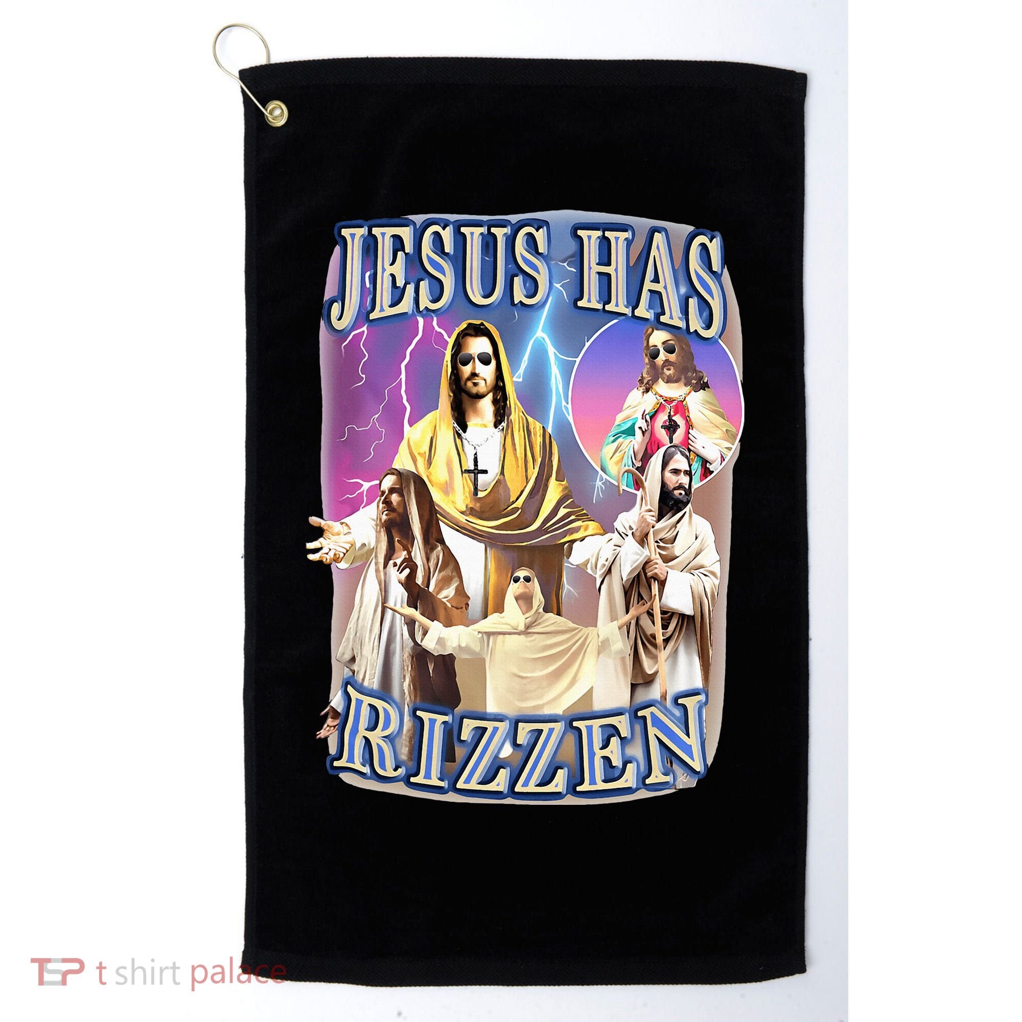 Jesus Has Rizzen Golf Towel