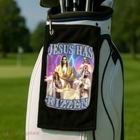 Jesus Has Rizzen Golf Towel thumb 2