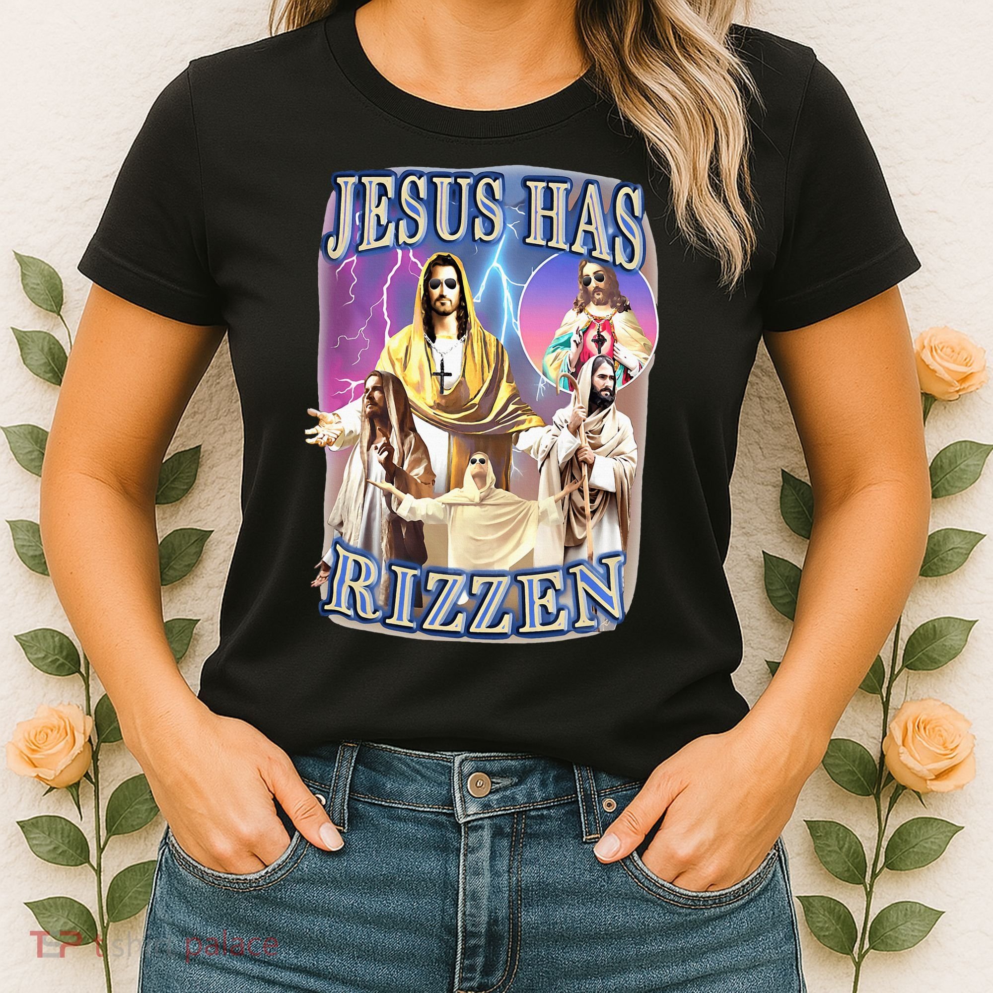Jesus Has Rizzen Women's T-Shirt