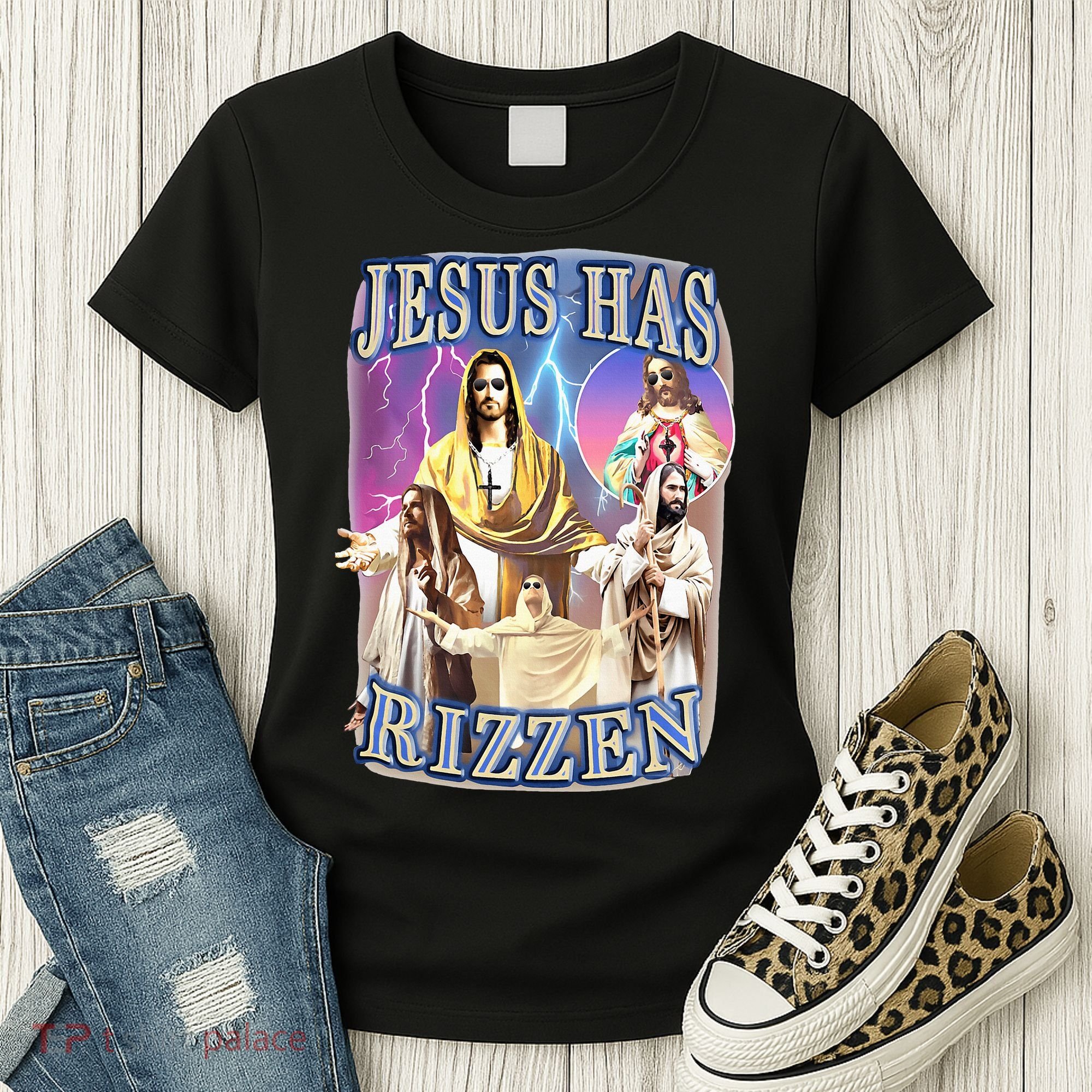 Jesus Has Rizzen Women's T-Shirt