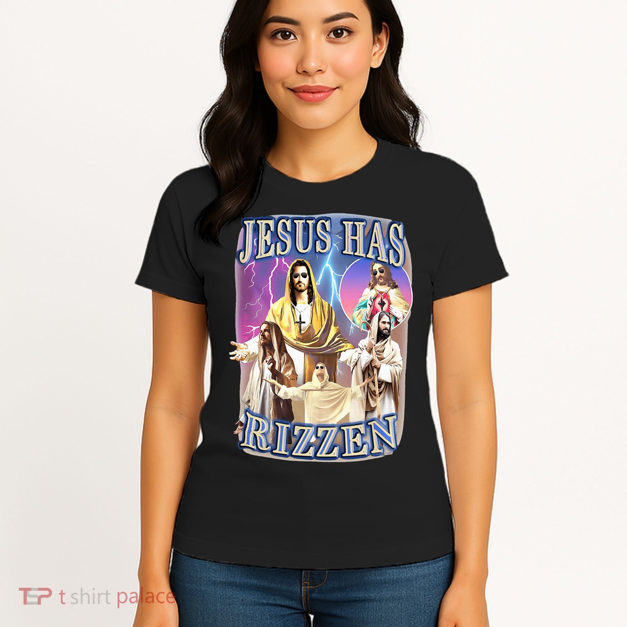 Jesus Has Rizzen Women's T-Shirt