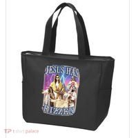 Jesus Has Rizzen Tote Bag thumb 3
