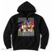 Jesus Has Rizzen Christian Faith Hoodie thumb 0