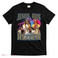 Jesus Has Rizzen Christian Faith T-Shirt thumb 0