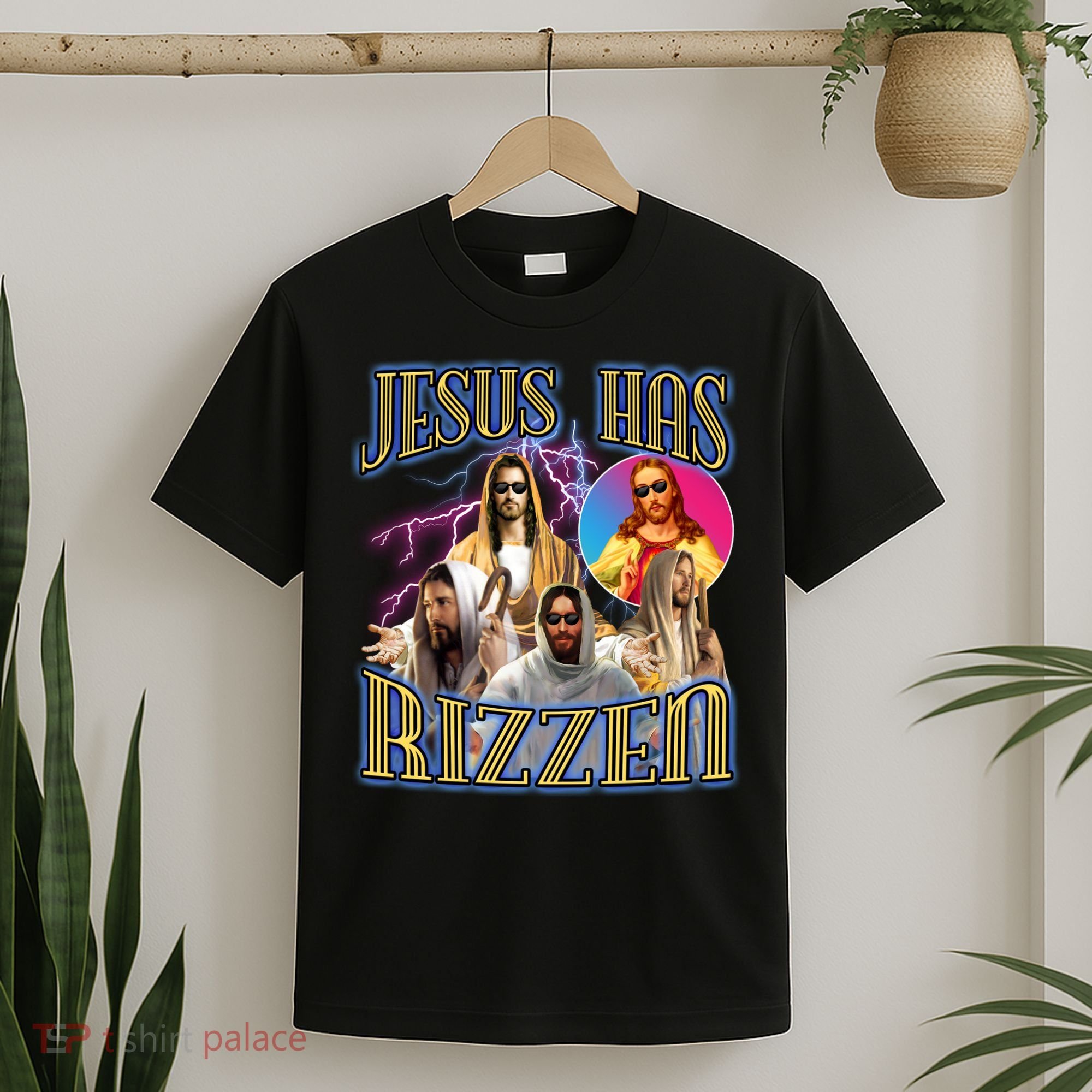 Jesus Has Rizzen Christian Faith T-Shirt