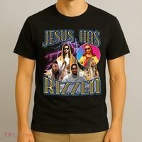 Jesus Has Rizzen Christian Faith T-Shirt thumb 3
