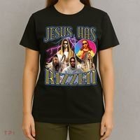 Jesus Has Rizzen Christian Faith T-Shirt thumb 4