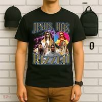 Jesus Has Rizzen Christian Faith T-Shirt thumb 6