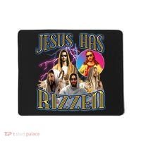 Jesus Has Rizzen Christian Faith Mousepad thumb 0
