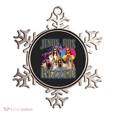 Jesus Has Rizzen Christian Faith Ornament