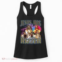 Jesus Has Rizzen Christian Faith Women's Tank Top thumb 0