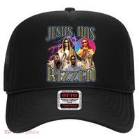 Jesus Has Rizzen Christian Faith Hat thumb 0