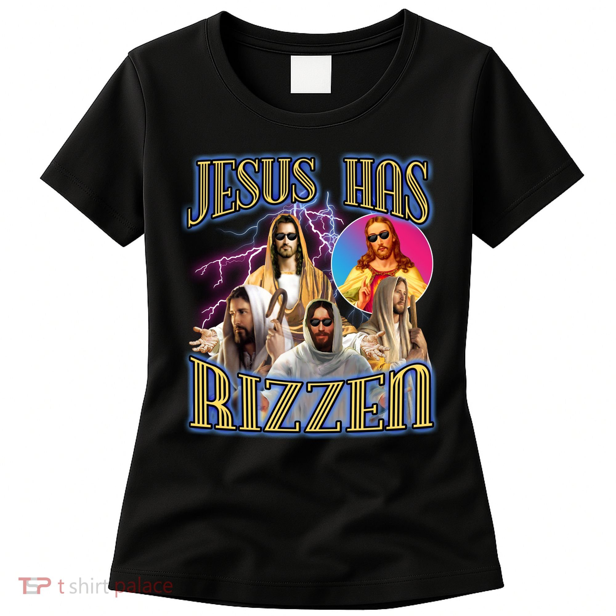 Jesus Has Rizzen Christian Faith Women's T-Shirt