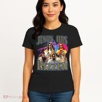 Jesus Has Rizzen Christian Faith Women's T-Shirt thumb 4