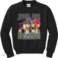 Jesus Has Rizzen Christian Faith Kids Sweatshirt thumb 0