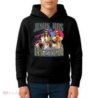 Jesus Has Rizzen Christian Faith Kids Hoodie thumb 4