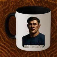 Jim Hyper Realistic Digital Art Portrait Bust Coffee Mug thumb 2