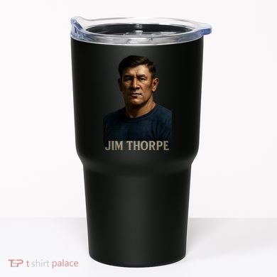 Jim Hyper Realistic Digital Art Portrait Bust Tumbler