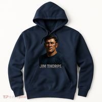 Jim Hyper Realistic Digital Art Portrait Bust Hoodie thumb 0