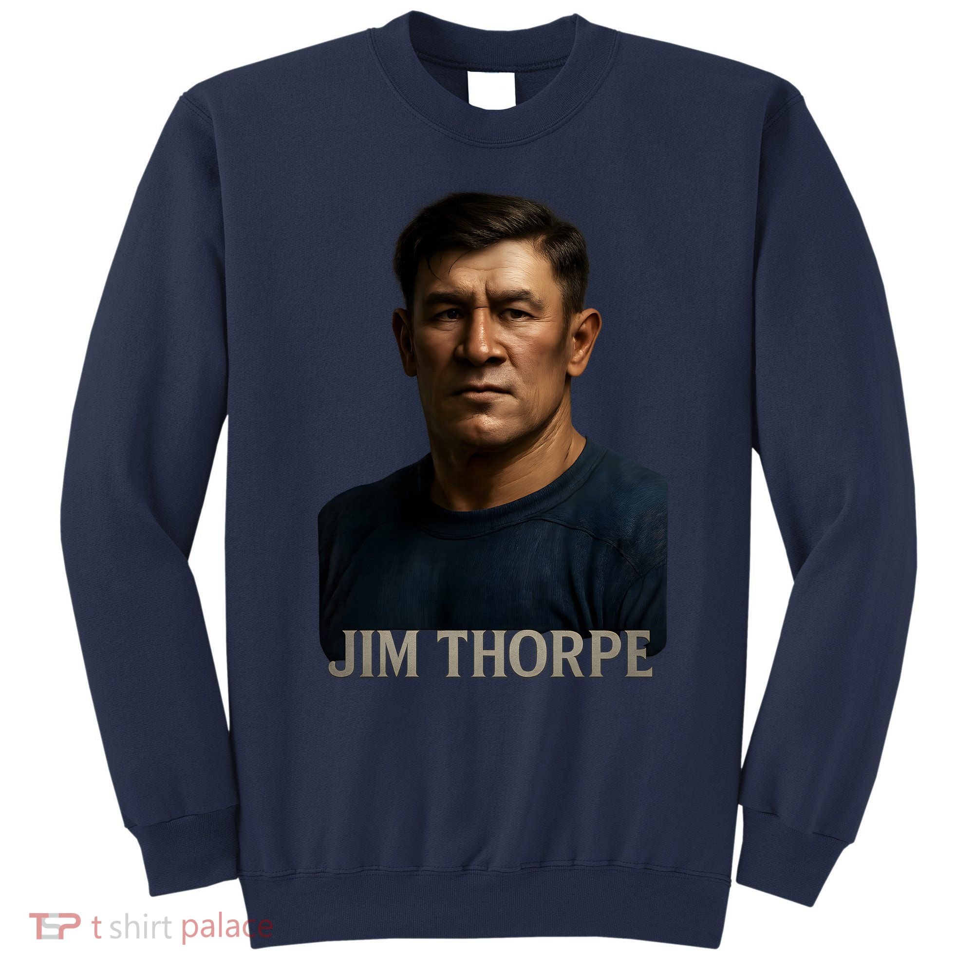 Jim Hyper Realistic Digital Art Portrait Bust Sweatshirt
