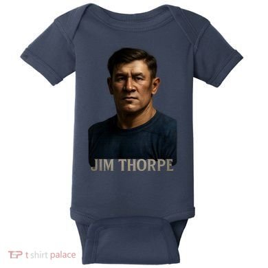Jim Hyper Realistic Digital Art Portrait Bust Baby Bodysuit
