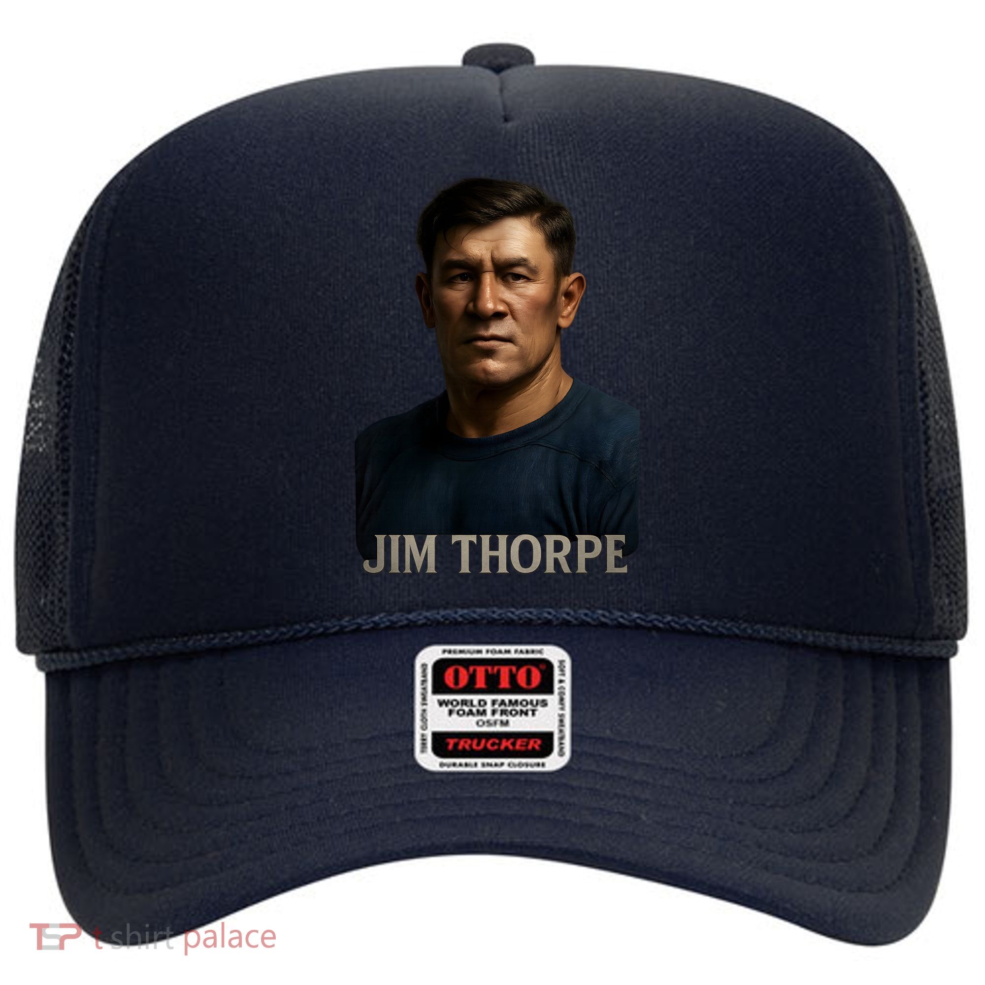 Jim Hyper Realistic Digital Art Portrait Bust Hat