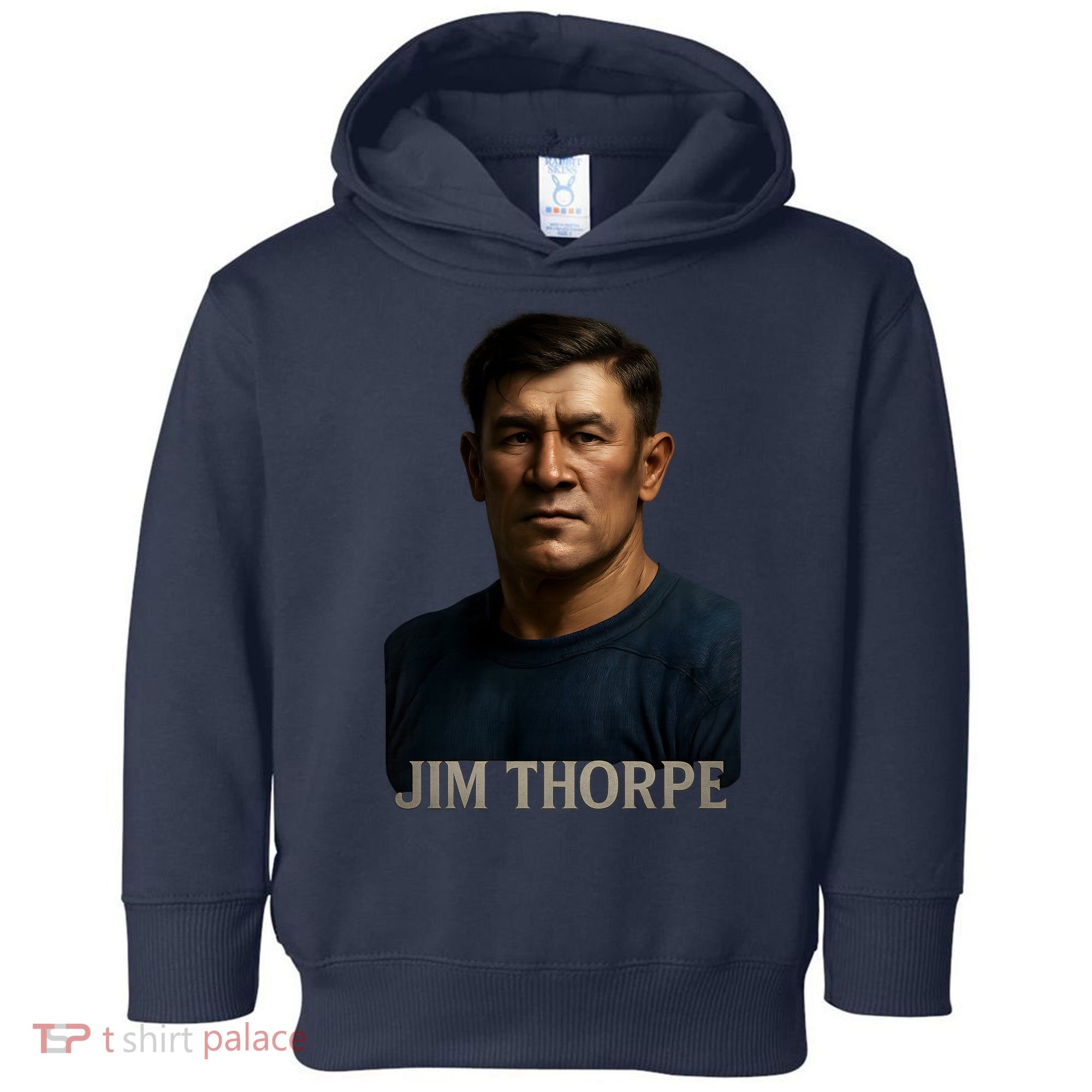 Jim Hyper Realistic Digital Art Portrait Bust Toddler Hoodie