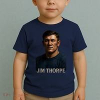 Jim Hyper Realistic Digital Art Portrait Bust Toddler T-Shirt thumb 2