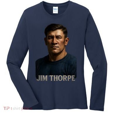 Jim Hyper Realistic Digital Art Portrait Bust Women's Long Sleeve Shirt