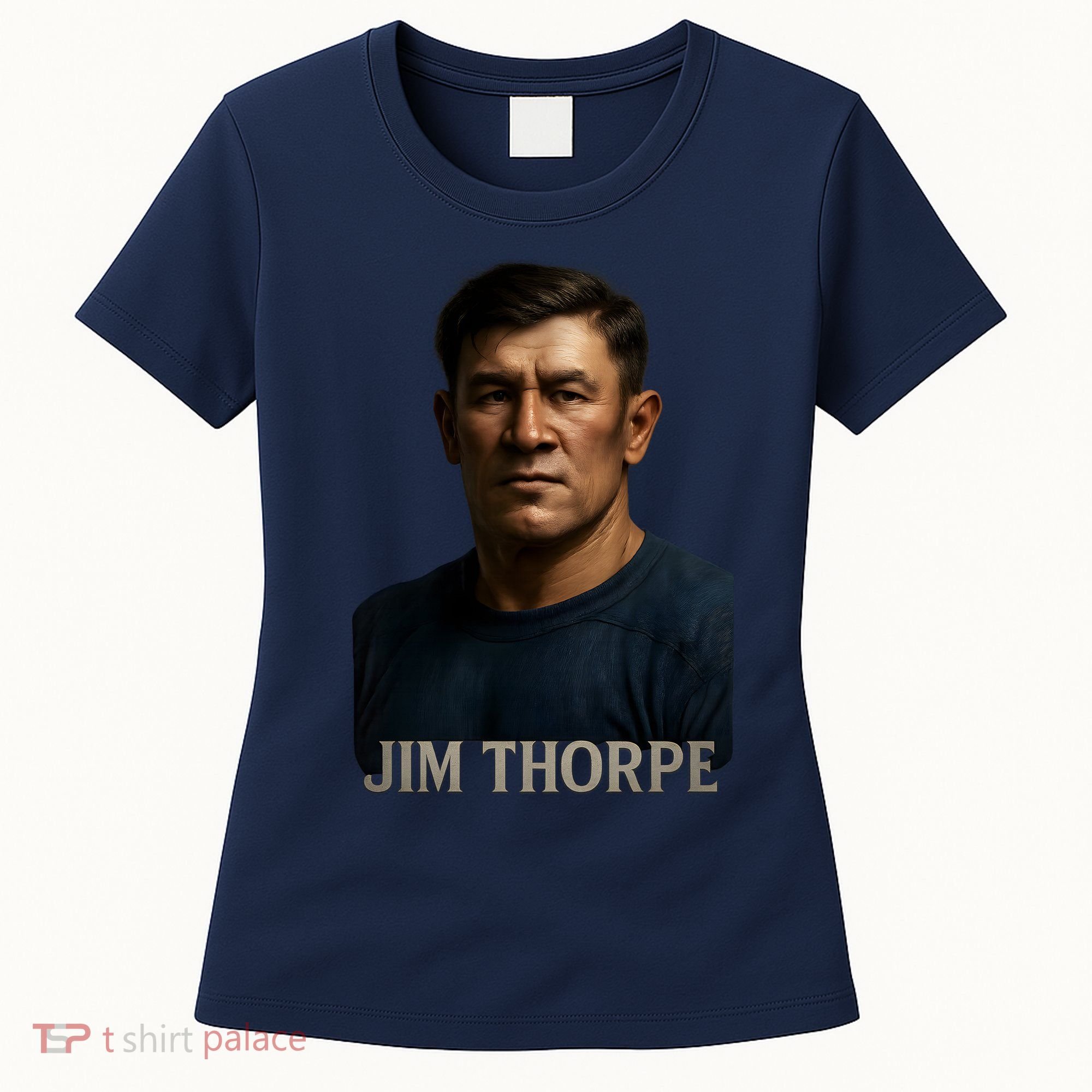 Jim Hyper Realistic Digital Art Portrait Bust Women's T-Shirt