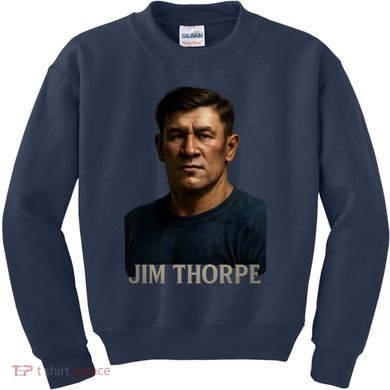 Jim Hyper Realistic Digital Art Portrait Bust Kids Sweatshirt