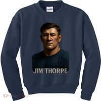 Jim Hyper Realistic Digital Art Portrait Bust Kids Sweatshirt thumb 0