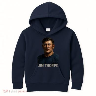 Jim Hyper Realistic Digital Art Portrait Bust Kids Hoodie