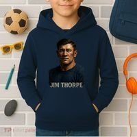 Jim Hyper Realistic Digital Art Portrait Bust Kids Hoodie thumb 2