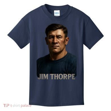 Jim Hyper Realistic Digital Art Portrait Bust Kids T-Shirt