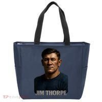 Jim Hyper Realistic Digital Art Portrait Bust Tote Bag thumb 0
