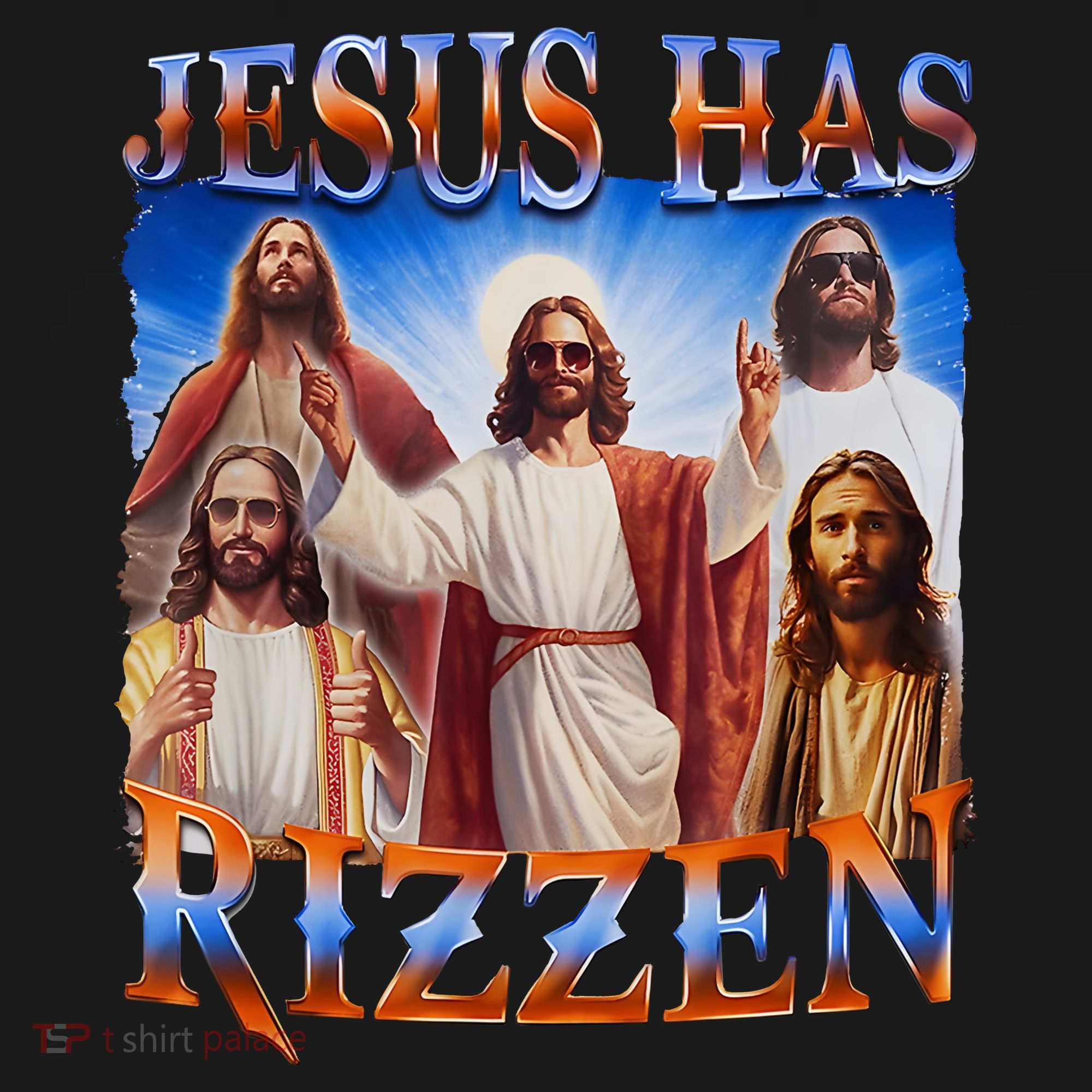Jesus Has Rizzen He Is Rizzen Backpack