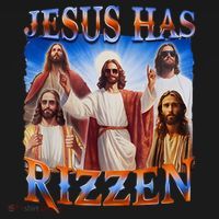 Jesus Has Rizzen He Is Rizzen Toddler Hoodie thumb 2