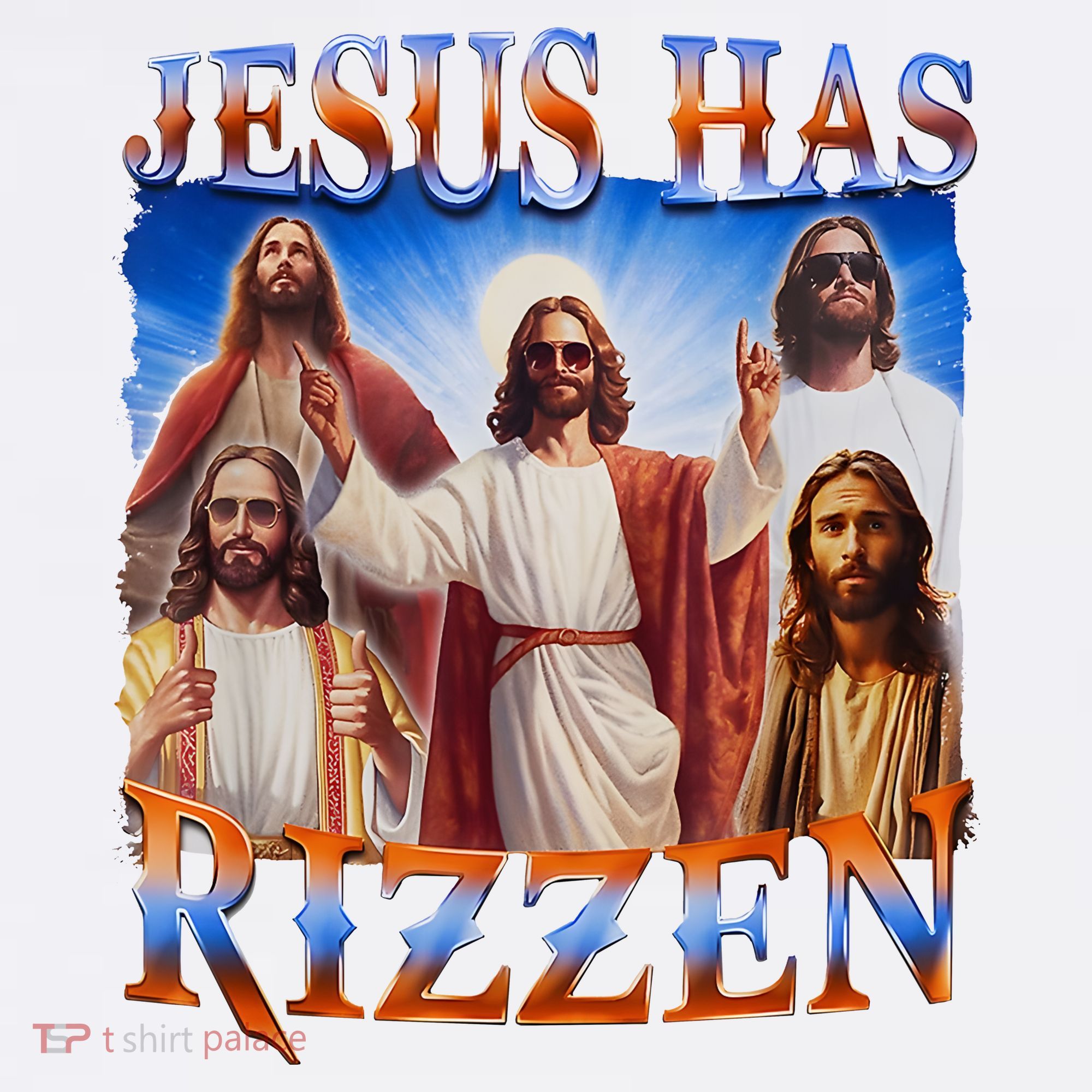 Jesus Has Rizzen He Is Rizzen T-Shirt
