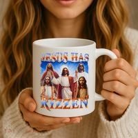 Jesus Has Rizzen He Is Rizzen Coffee Mug thumb 3