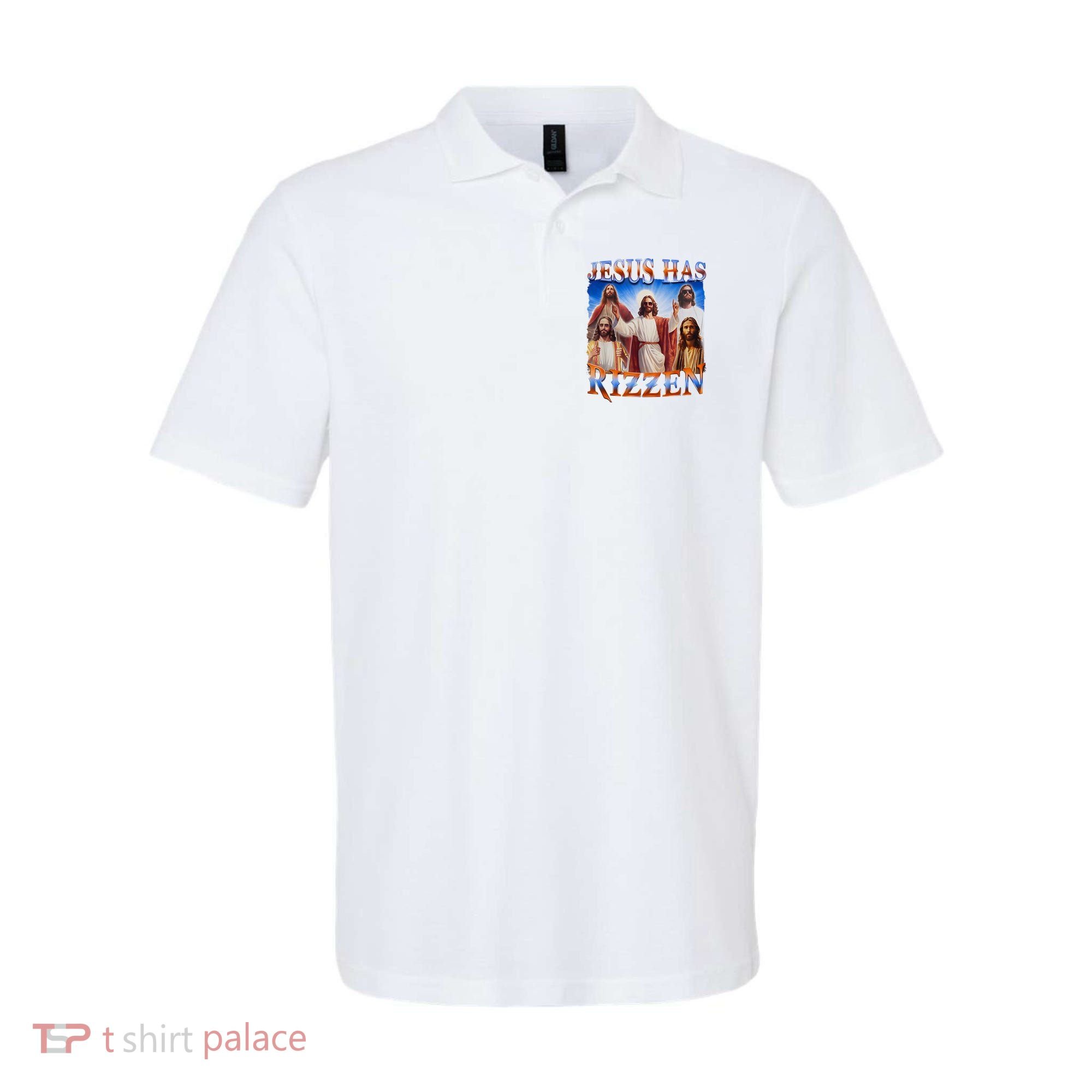 Jesus Has Rizzen He Is Rizzen Polo