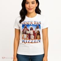 Jesus Has Rizzen He Is Rizzen Women's T-Shirt thumb 4