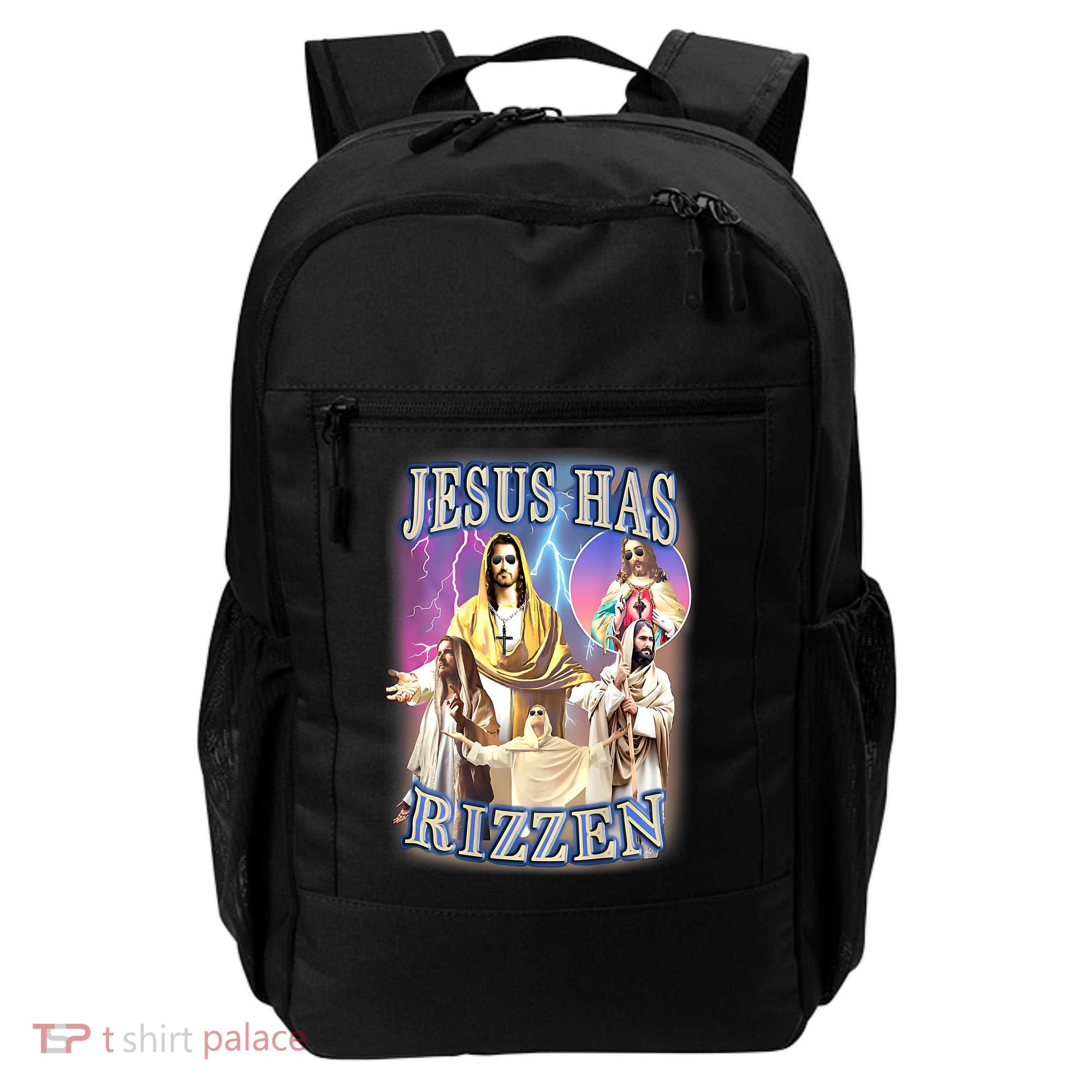 Jesus Has Rizzen Backpack