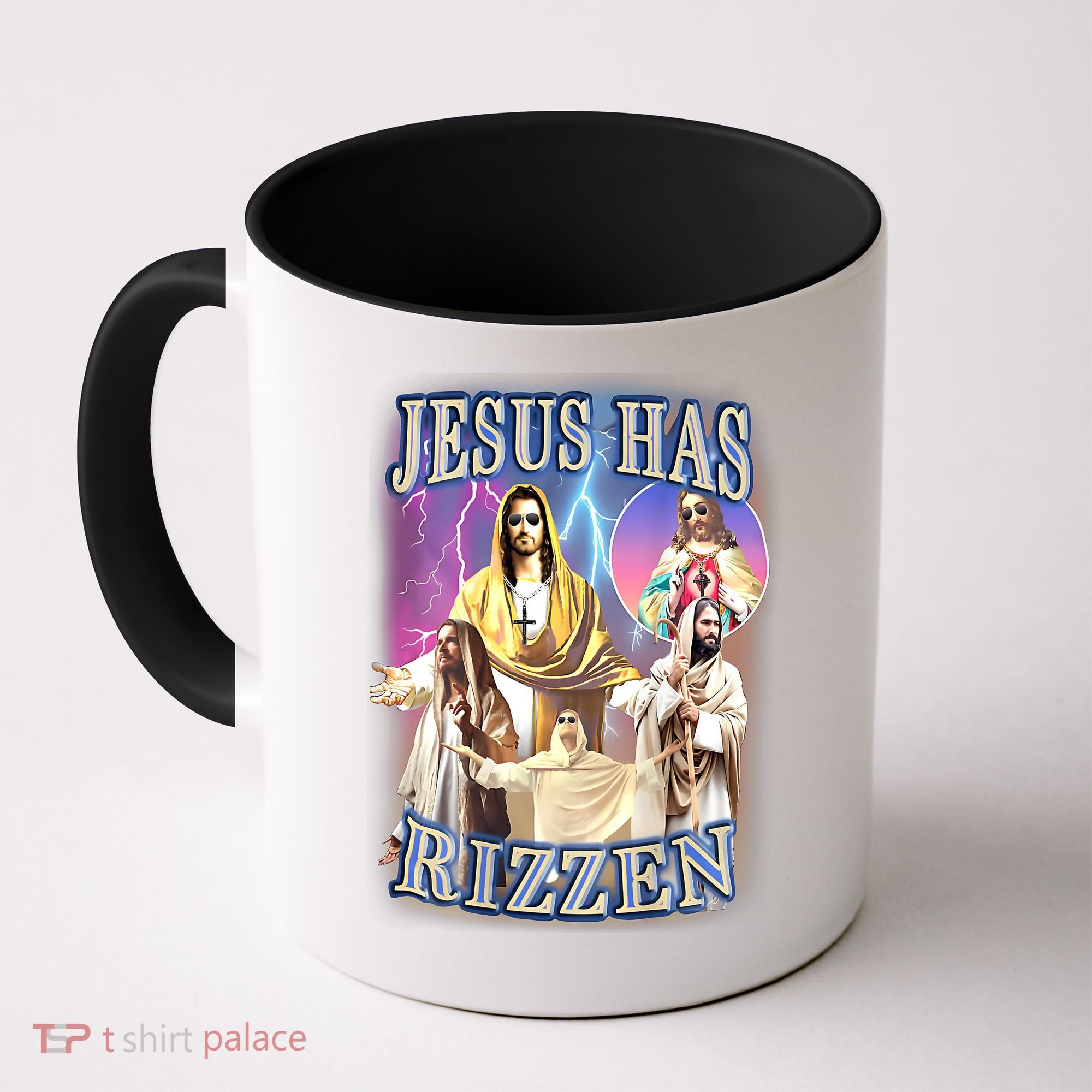 Jesus Has Rizzen Coffee Mug
